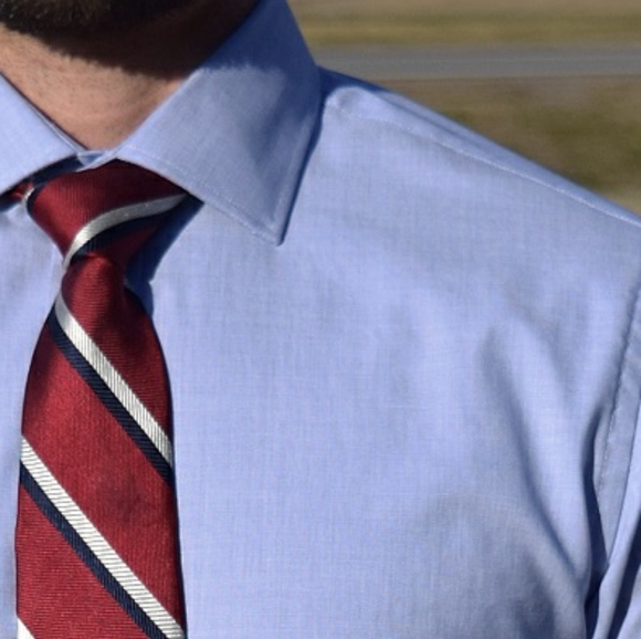 NWT J. Crew Ludlow Slim Fit Light Blue Dress Shirt - Picture 4 of 16